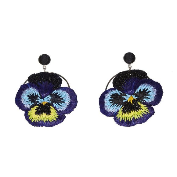 Mignonne Gavigan Jewelry - Mignonne Gavigan Bianca Earrings Black/Blue